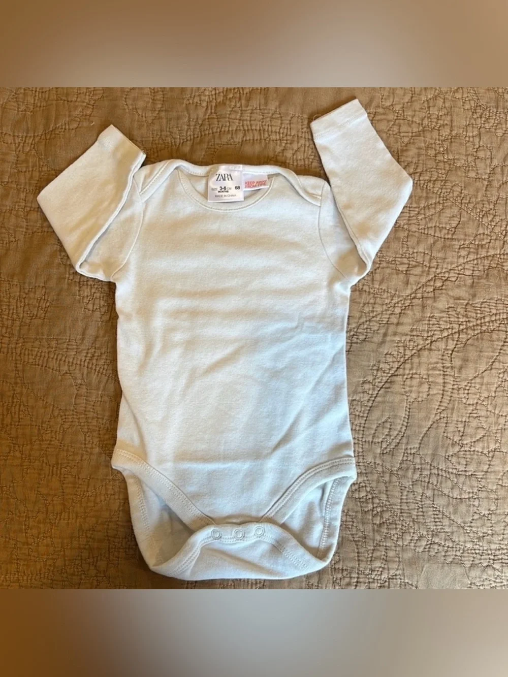 Zara Baby Neutral Onesie and Leggings Set Bundle